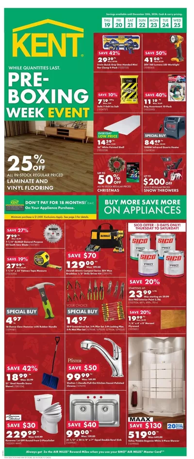 Garden & DIY offers in Atholville | Kent Weekly ad in Kent | 2024-12-19 - 2024-12-25