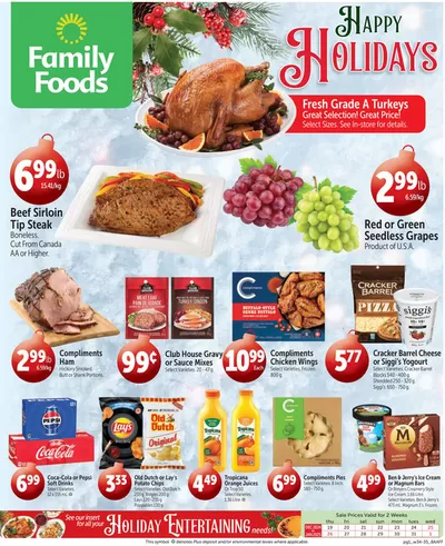 Family Foods catalogue in Winnipeg | Family Foods weekly flyer | 2024-12-19 - 2025-01-02