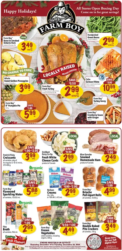 Grocery offers in Cornwall | Farm Boy weekly flyer in Farm Boy | 2024-12-19 - 2025-01-02