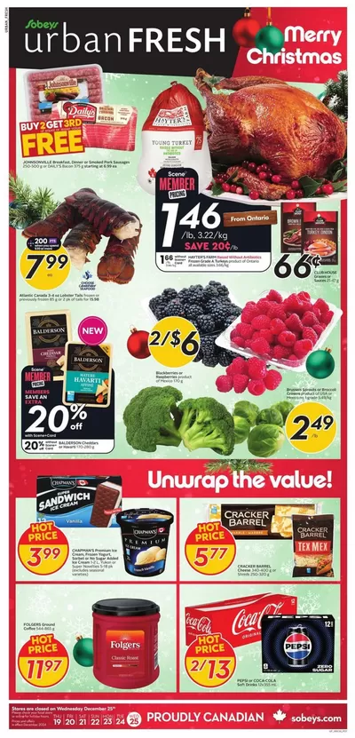 Sobeys catalogue in North Battleford | Offers for bargain hunters | 2024-12-19 - 2024-12-25