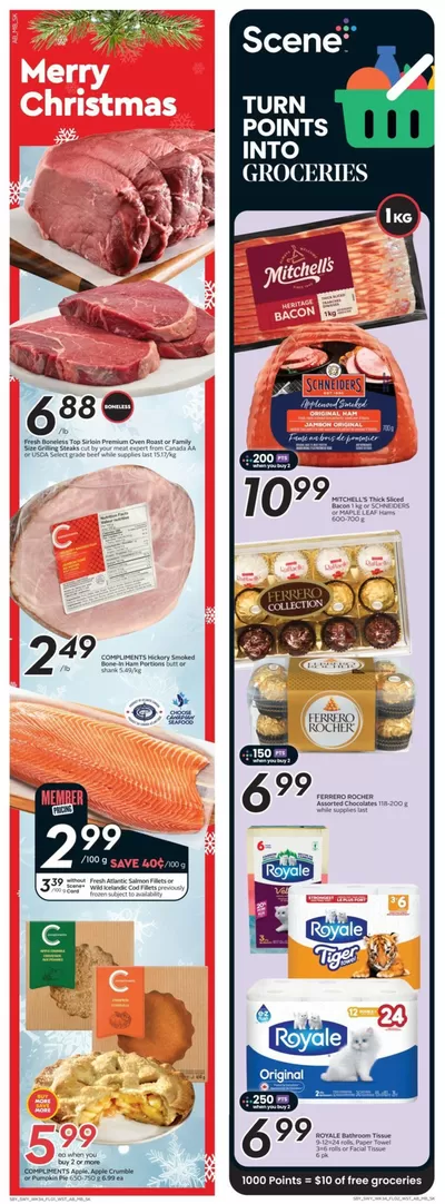 Sobeys catalogue in North Battleford | Discover attractive offers | 2024-12-19 - 2024-12-25