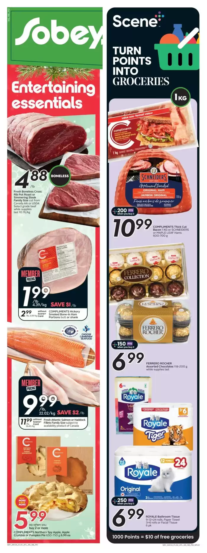 Sobeys catalogue in North Battleford | Great discounts on selected products | 2024-12-19 - 2024-12-25