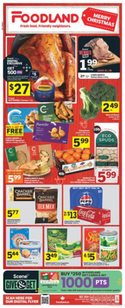 Grocery offers in London | ATL Weekly in Foodland | 2024-12-19 - 2024-12-25