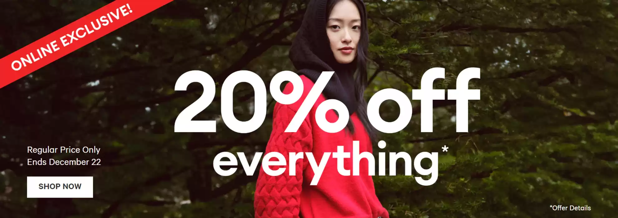 Joe Fresh catalogue in Ottawa | 20% Off Everything | 2024-12-19 - 2024-12-22