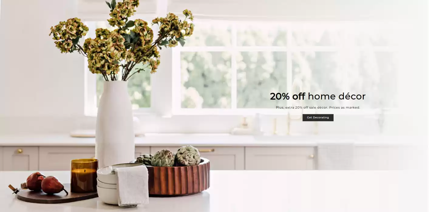 Urban Barn catalogue in Hamilton | 20% off home décor | 2024-12-20 - 2025-01-03