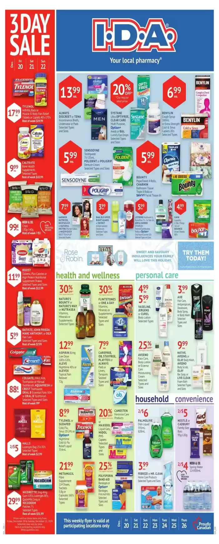 IDA Pharmacy catalogue in Kamloops | Current deals and offers | 2024-12-20 - 2024-12-26