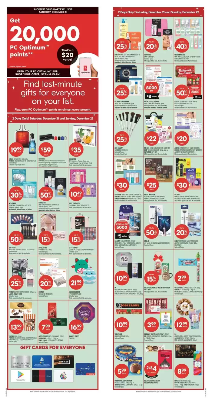 Shoppers Drug Mart catalogue in Cranbrook BC | Top offers for all bargain hunters | 2024-12-21 - 2024-12-26