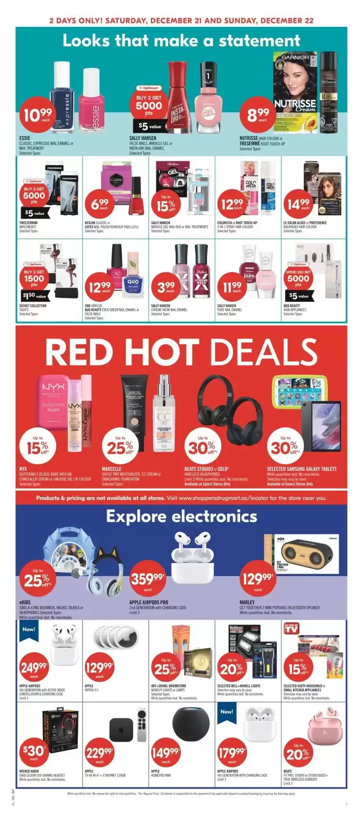 Shoppers Drug Mart catalogue in Cranbrook BC | Top offers for all bargain hunters | 2024-12-21 - 2024-12-26