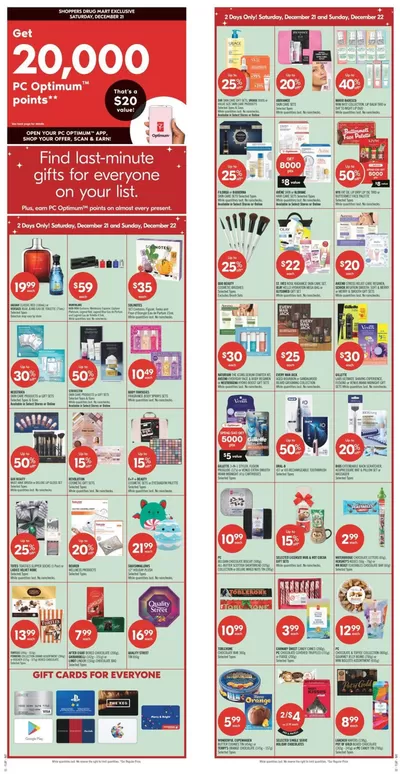 Shoppers Drug Mart catalogue | Exclusive bargains | 2024-12-21 - 2024-12-26