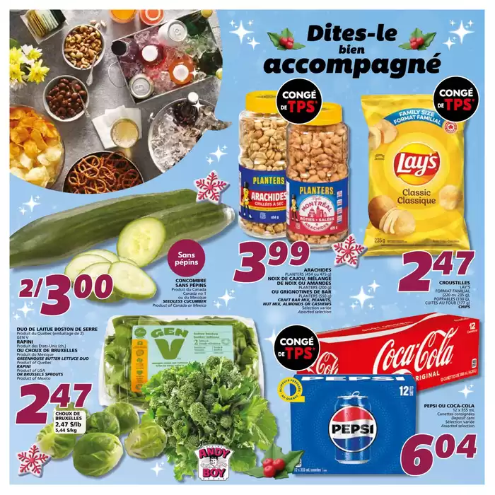 IGA Extra catalogue in Quebec | IGA Extra weekly flyer | 2024-12-19 - 2024-12-25