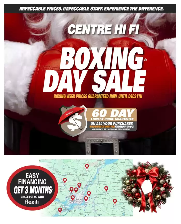 Centre Hi-Fi catalogue in Montreal | Weekly Flyer | 2024-12-20 - 2024-12-26