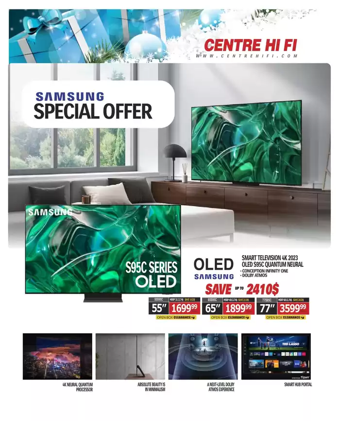 Centre Hi-Fi catalogue in Montreal | Weekly Flyer | 2024-12-20 - 2024-12-26