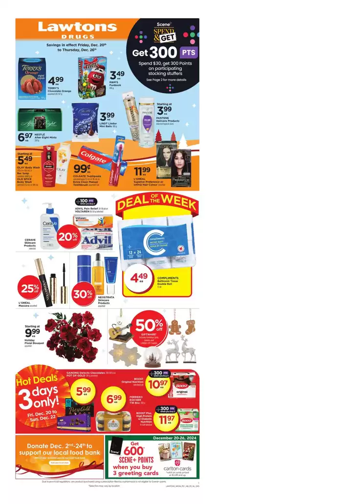 Lawtons Drugs catalogue in Halifax | Current special promotions | 2024-12-20 - 2024-12-26