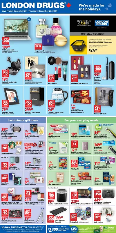 Pharmacy & Beauty offers in Surrey | London Drugs Weekly ad in London Drugs | 2024-12-20 - 2024-12-26