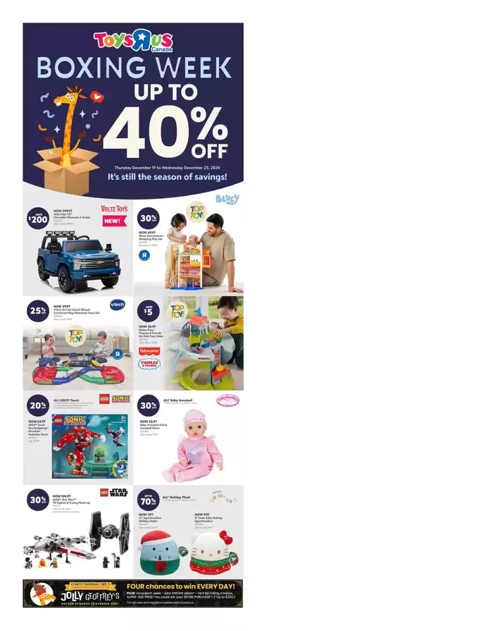 Toys R us catalogue in London | Flyer | 2024-12-19 - 2024-12-25