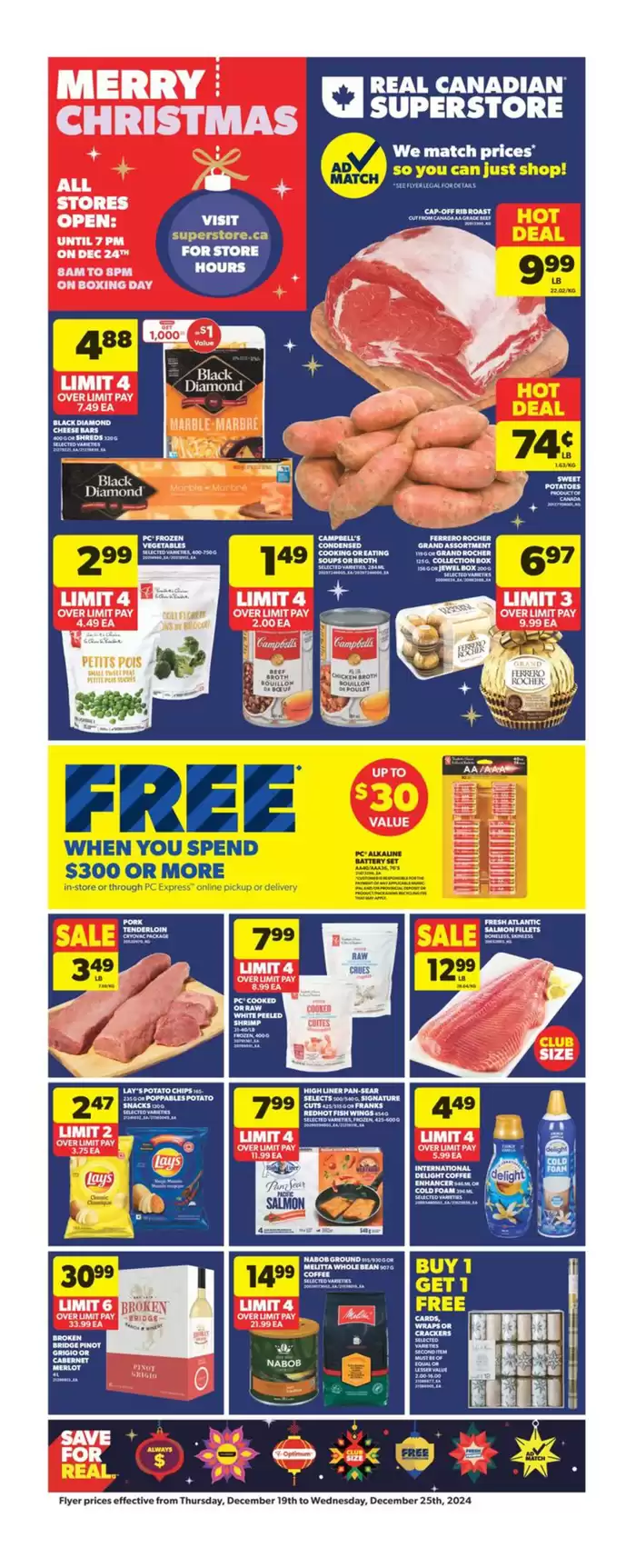 Real Canadian Superstore catalogue in Yorkton | New offers to discover | 2024-12-19 - 2024-12-25