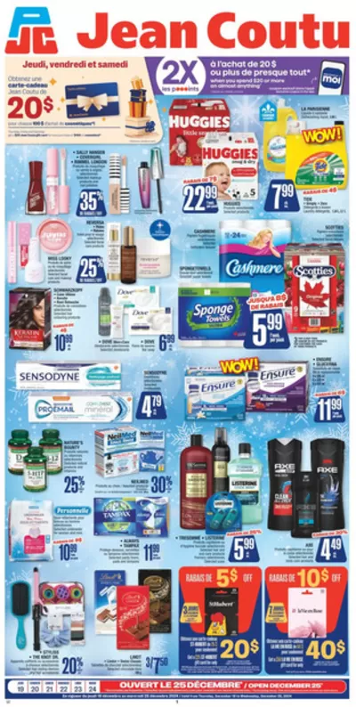 Pharmacy & Beauty offers in Buckingham | Weekly Flyer in Jean Coutu | 2024-12-19 - 2024-12-25