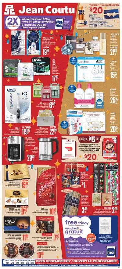 Pharmacy & Beauty offers in RIVIERE AU RENARD | Top offers for all bargain hunters in Jean Coutu | 2024-12-19 - 2024-12-25