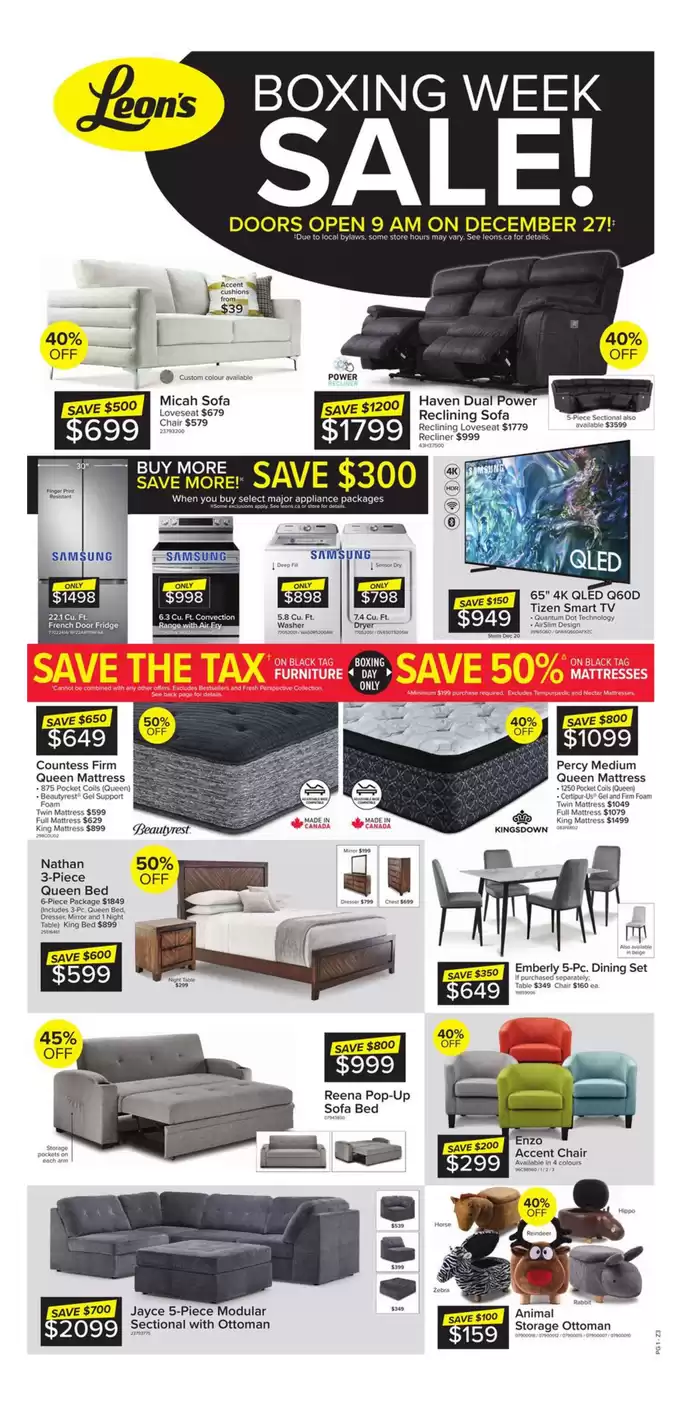 Leon's catalogue | Current bargains and offers | 2024-12-19 - 2025-01-01