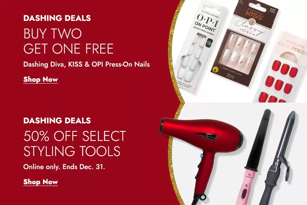 Sally Beauty catalogue in Kitchener | Special Offers For You | 2024-12-23 - 2024-12-31