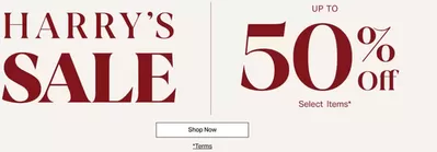 Luxury Brands offers in Georgetown | Up To 50% Off in Harry Rosen | 2024-12-23 - 2025-01-06