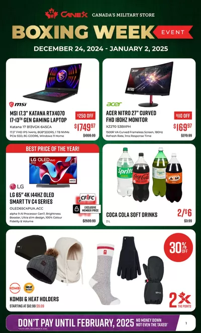 Electronics offers in Dartmouth | Boxing Week Event in Canex | 2024-12-24 - 2025-01-02