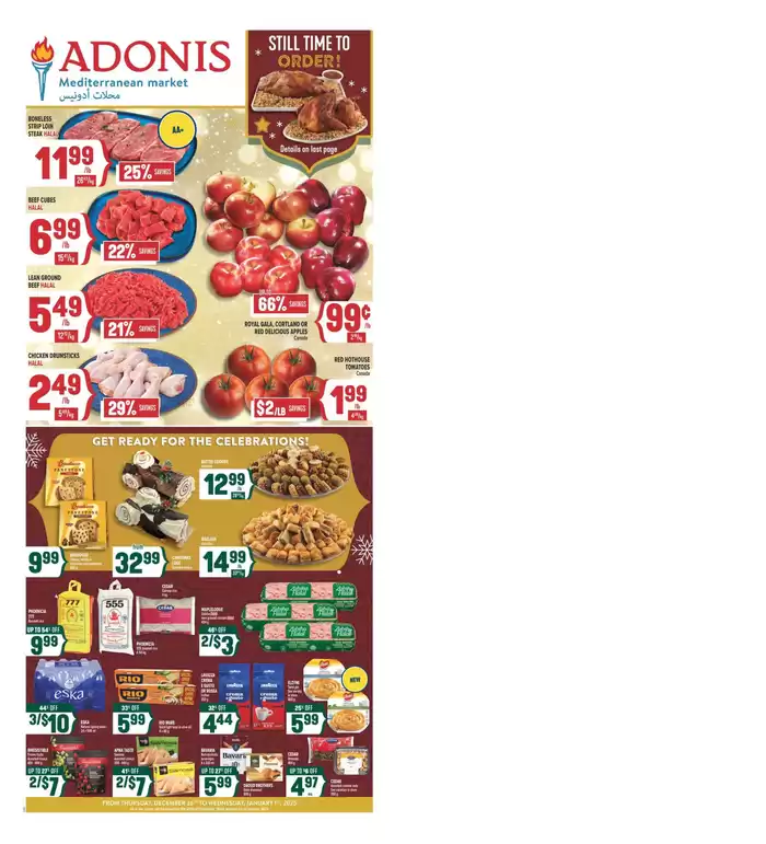 Marché Adonis catalogue in Quebec | Offers for bargain hunters | 2024-12-26 - 2025-01-01