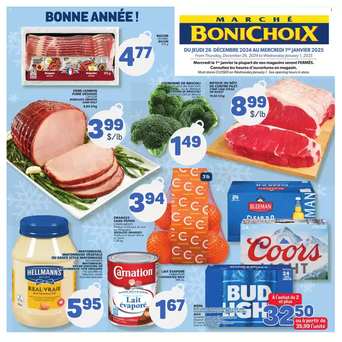 Marché Bonichoix catalogue in Ottawa | Offers for bargain hunters | 2024-12-26 - 2025-01-01