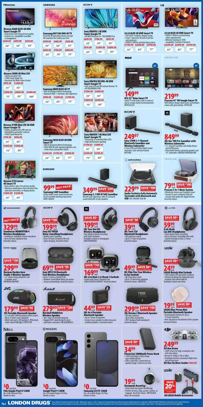 London Drugs catalogue in Saskatoon | London Drugs Weekly ad | 2024-12-24 - 2025-01-07