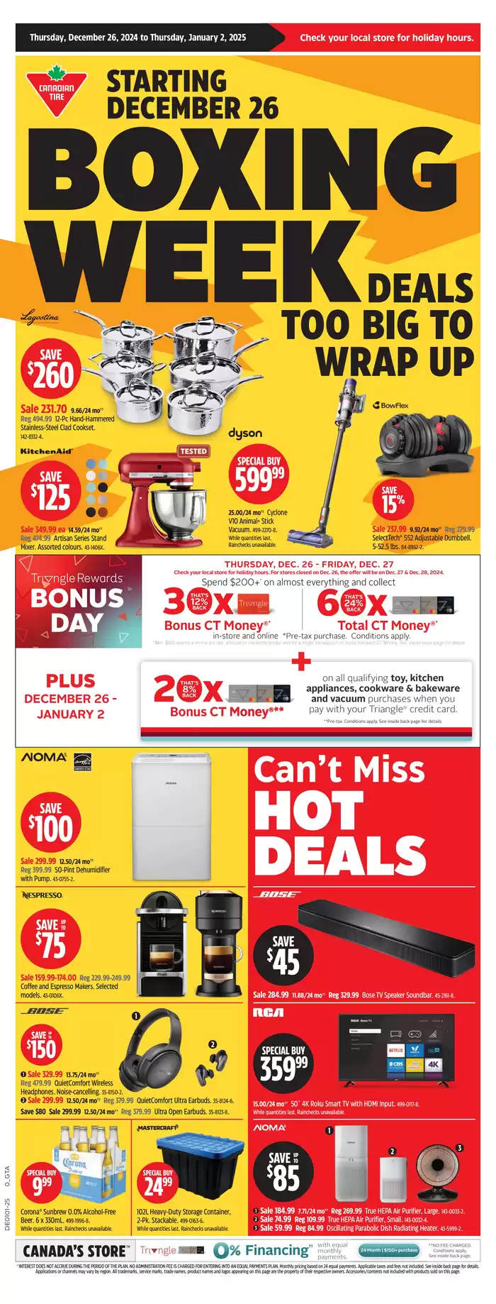 Canadian Tire catalogue in Kingston | Attractive special offers for everyone | 2024-12-26 - 2025-01-02