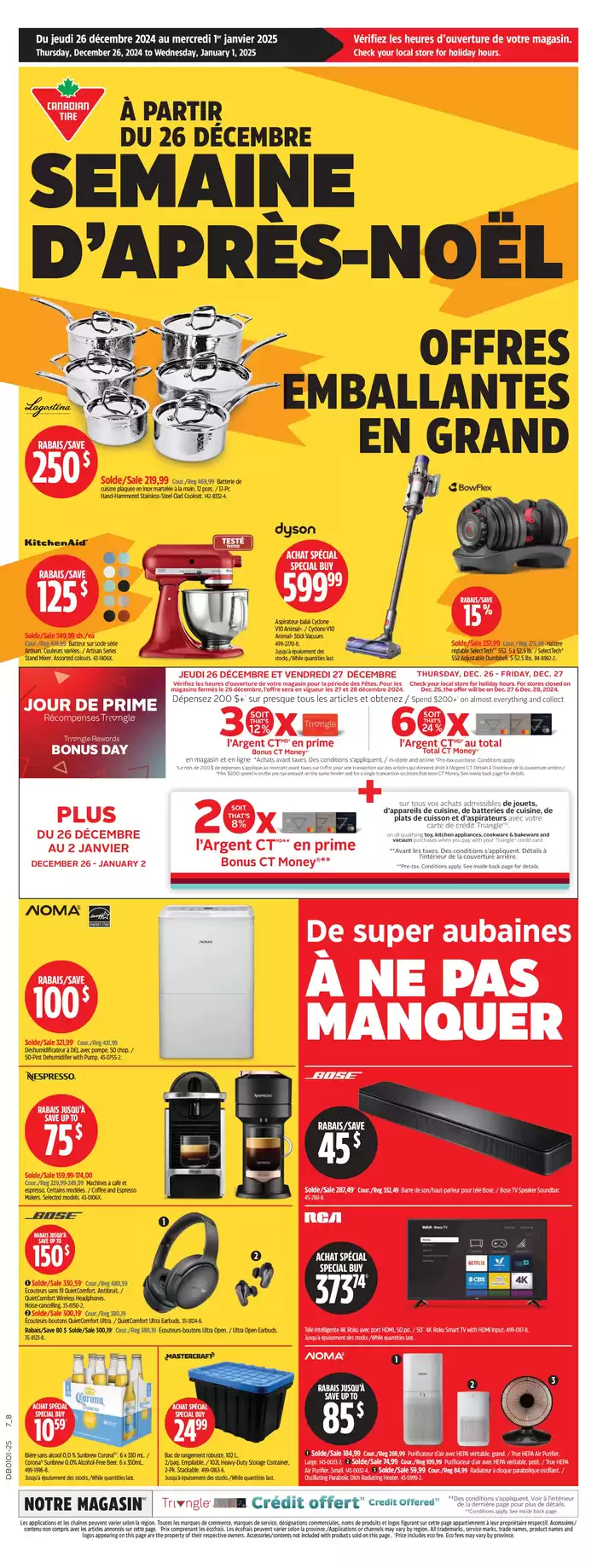 Canadian Tire catalogue in Beloeil | Our best offers for you | 2024-12-26 - 2025-01-01