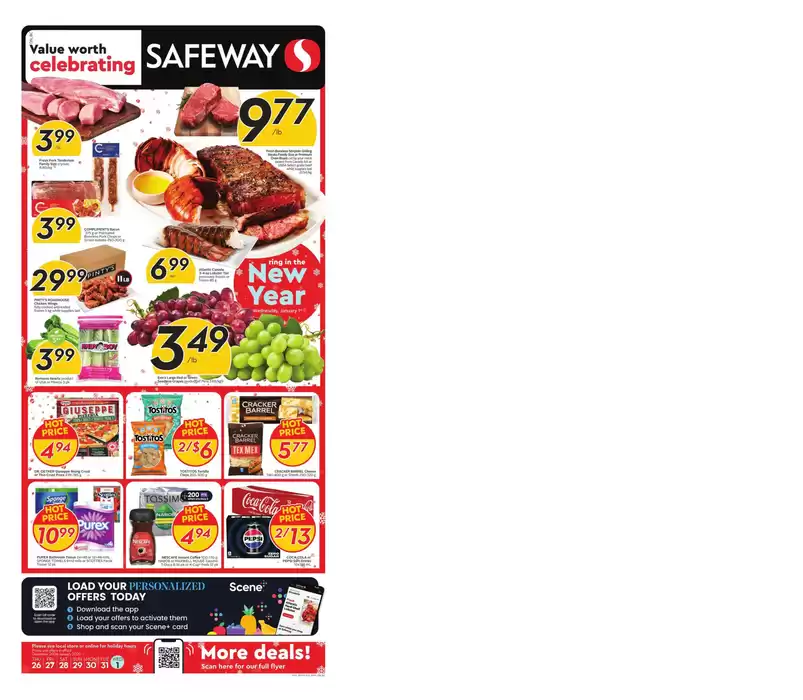 Safeway catalogue in Richmond | Exclusive deals for our customers | 2024-12-26 - 2025-01-01