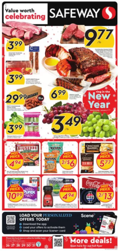 Grocery offers in Smithers | Exclusive deals for our customers in Safeway | 2024-12-26 - 2025-01-01