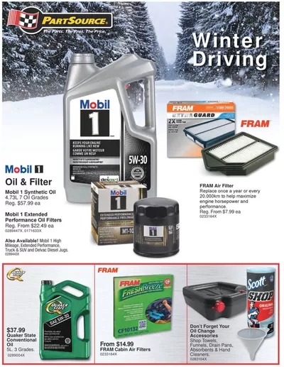 Automotive offers | Part Source in Part Source | 2024-12-25 - 2025-01-08