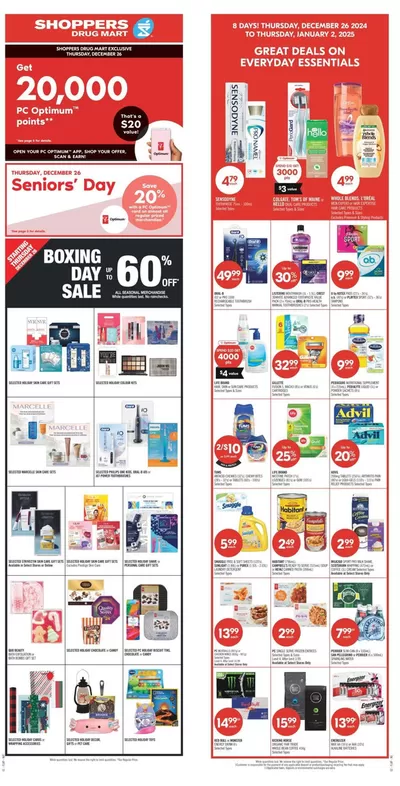 Shoppers Drug Mart catalogue in St. John's | Our best offers for you | 2024-12-25 - 2025-01-08