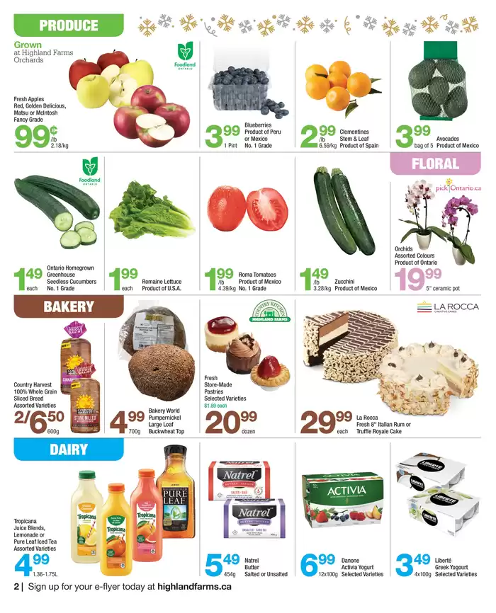 Highland Farms catalogue in Mississauga | Highland Farms flyer | 2024-12-27 - 2025-01-08