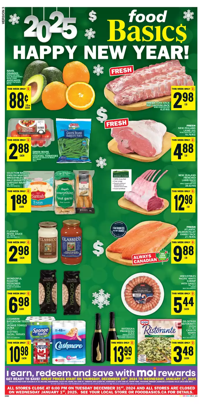 Food Basics catalogue in Mississauga | Exclusive deals and bargains | 2024-12-26 - 2025-01-01