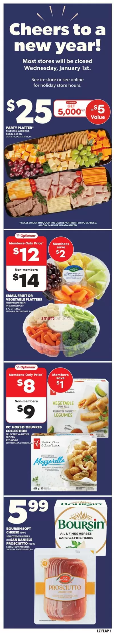 Zehrs Markets catalogue in Leamington | Zehrs Markets weeky flyer | 2024-12-26 - 2025-01-01