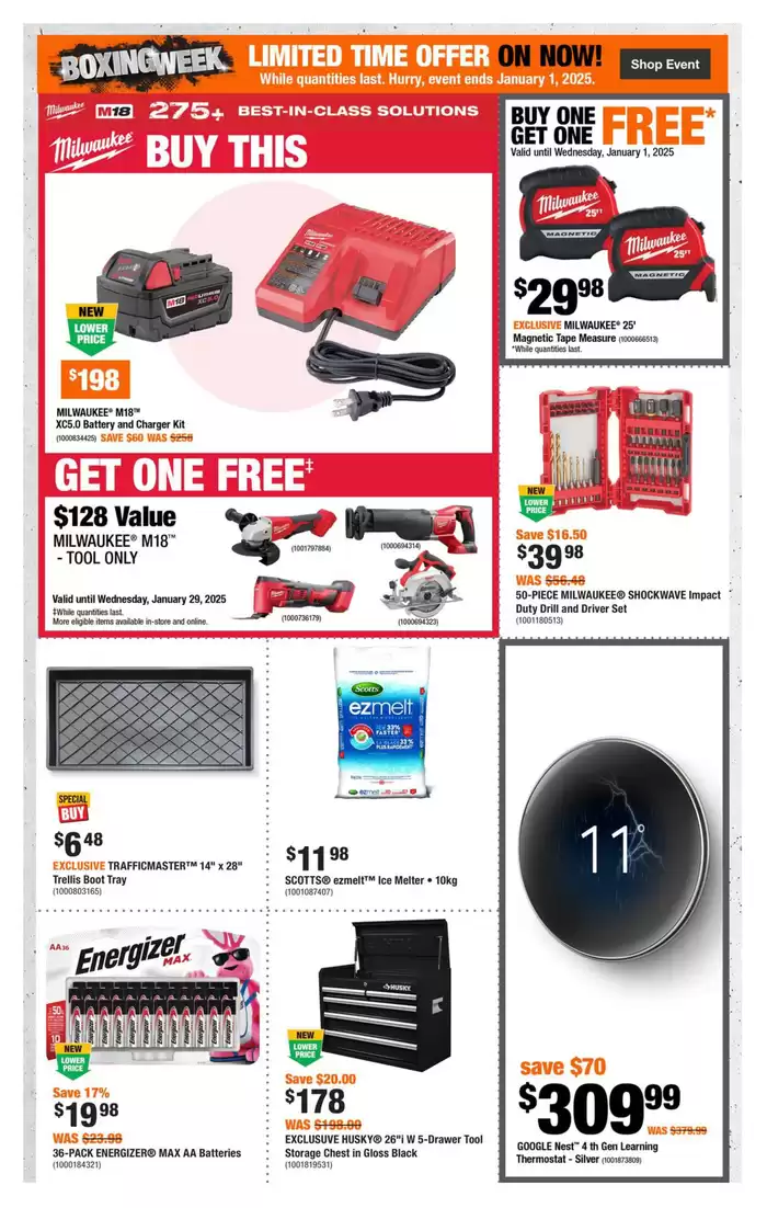 Home Depot catalogue in Chilliwack | Our best bargains | 2024-12-26 - 2025-01-01