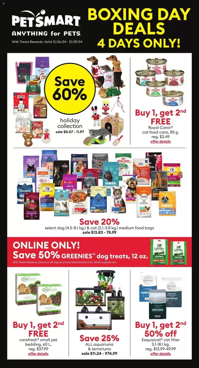 Petsmart catalogue in Stratford | Top deals and discounts | 2024-12-26 - 2024-12-29