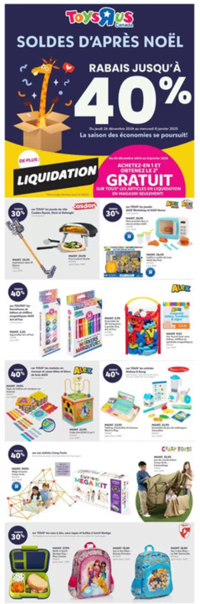 Kids, Toys & Babies offers in Sudbury | Top offers for smart savers in Toys R us | 2024-12-26 - 2025-01-08