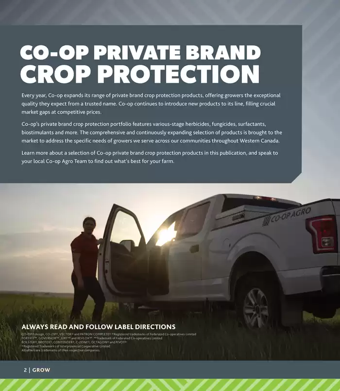 Co-op Agro catalogue in Leduc | 2025 Crop Protection Products | 2024-12-26 - 2025-11-30