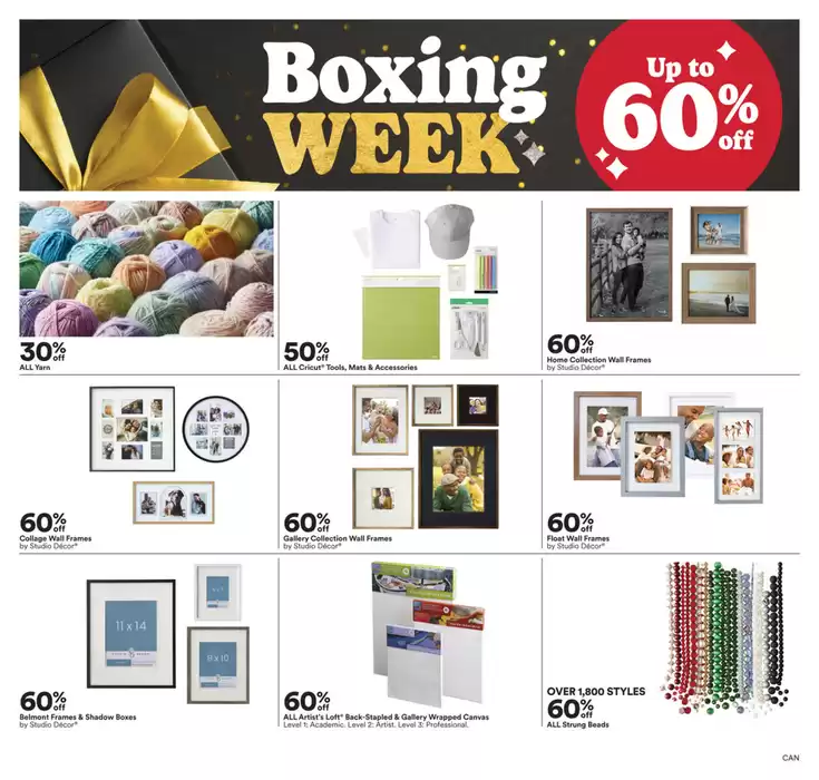 Michaels catalogue in Nanaimo | 12/20 Weekly Ad Canada | 2024-12-20 - 2024-12-29