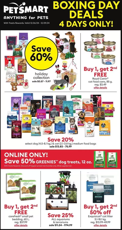 Grocery offers in Brandon | Petsmart Weekly ad in Petsmart | 2024-12-26 - 2024-12-29