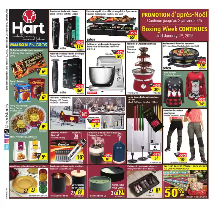 Hart catalogue in Oshawa | Flyer | 2024-12-26 - 2025-01-02