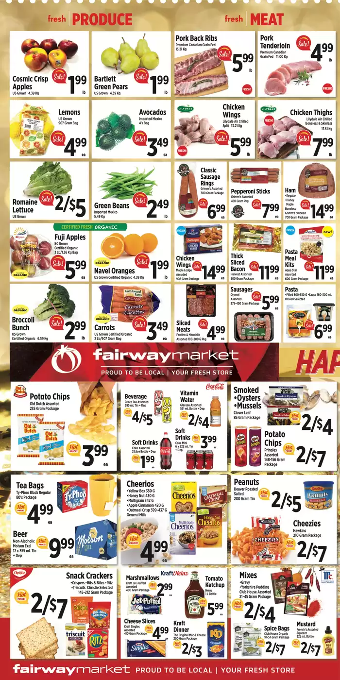 Fairway Market catalogue in Victoria BC | Fairway Market Weekly Flyer | 2024-12-26 - 2025-01-09