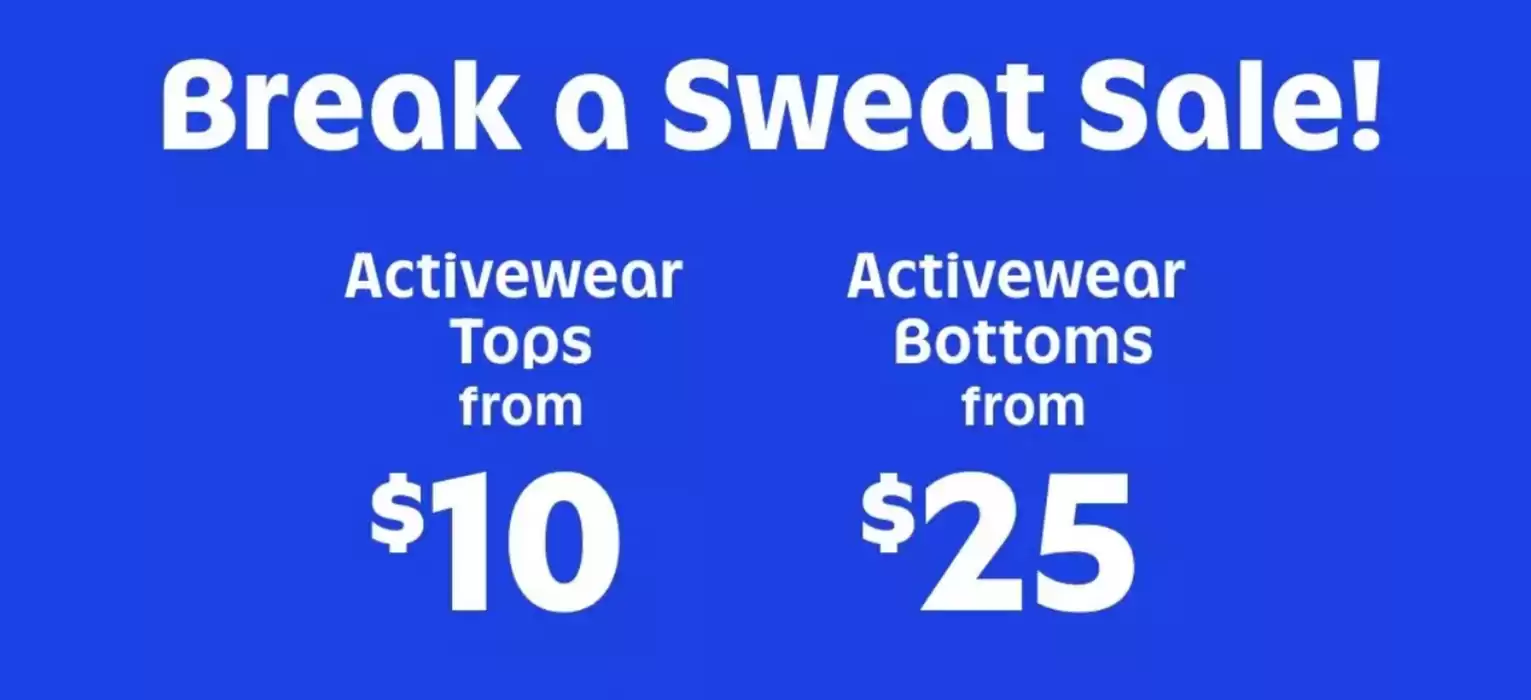 Old Navy catalogue in Ottawa | Break a Sweat Sale | 2024-12-26 - 2025-01-09