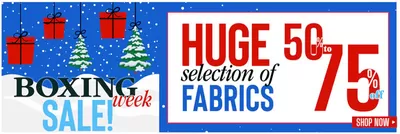 Home & Furniture offers in Terrace | Boxing Week Sale in Fabricville | 2024-12-26 - 2024-12-31