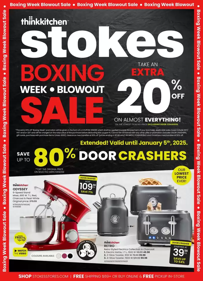 Stokes catalogue in Winnipeg | Boxing Week Sale | 2024-12-26 - 2025-01-05