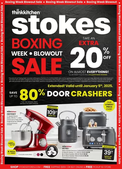 Home & Furniture offers in Fort McMurray | Boxing Week Sale in Stokes | 2024-12-26 - 2025-01-05